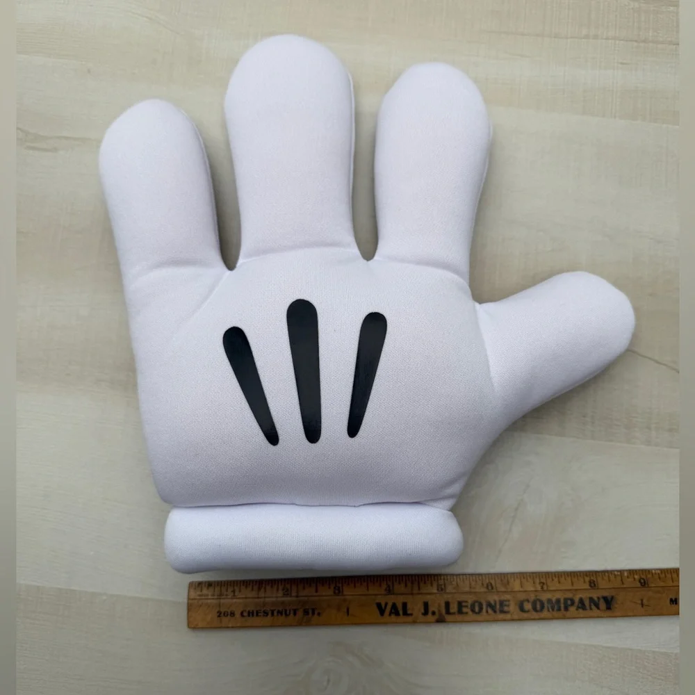 Disney Parks Mickey Mouse Plush Costume Gloves, Adult Size Character Hands